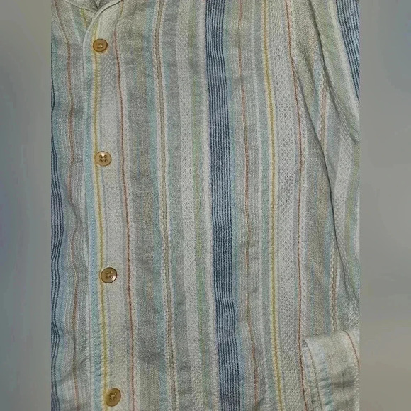 Tommy Bahama linen cotton blend large - Picture 3 of 6